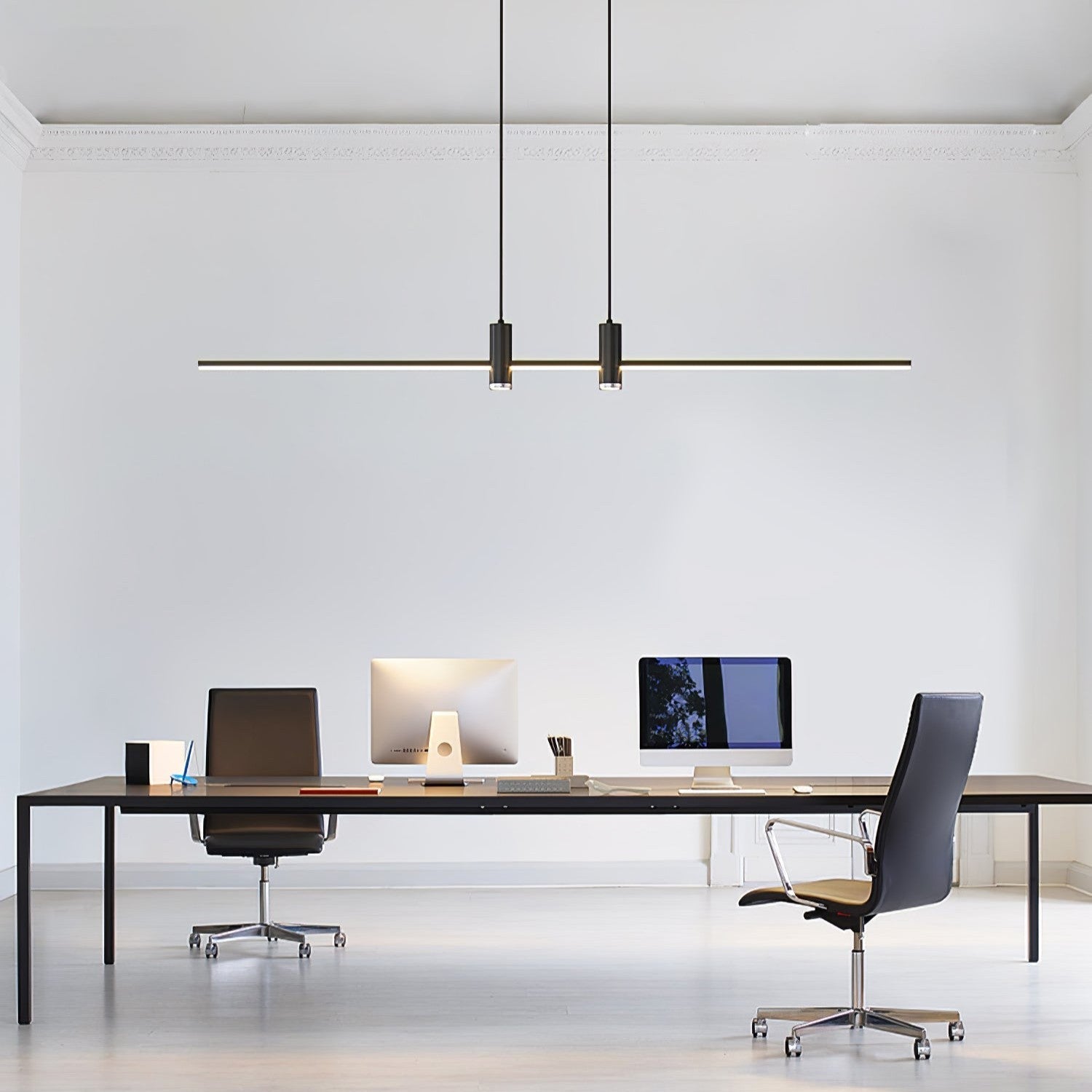 Lucent Frame Minimalist Metal Pendant Light