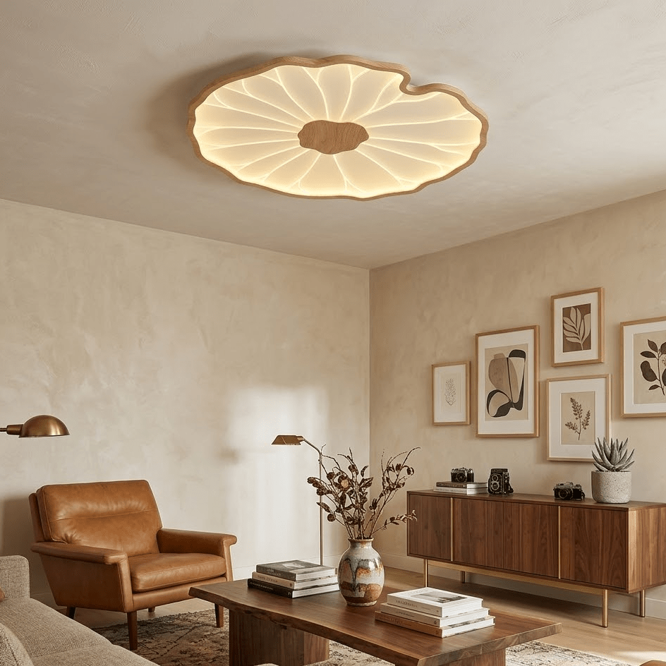 Nerea Lotus Modern Acrylic Ceiling Light