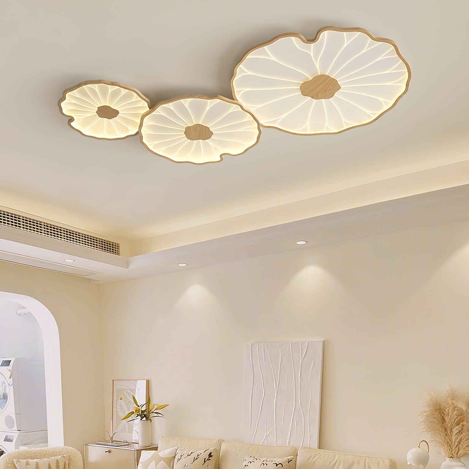 Nerea Lotus Modern Acrylic Ceiling Light