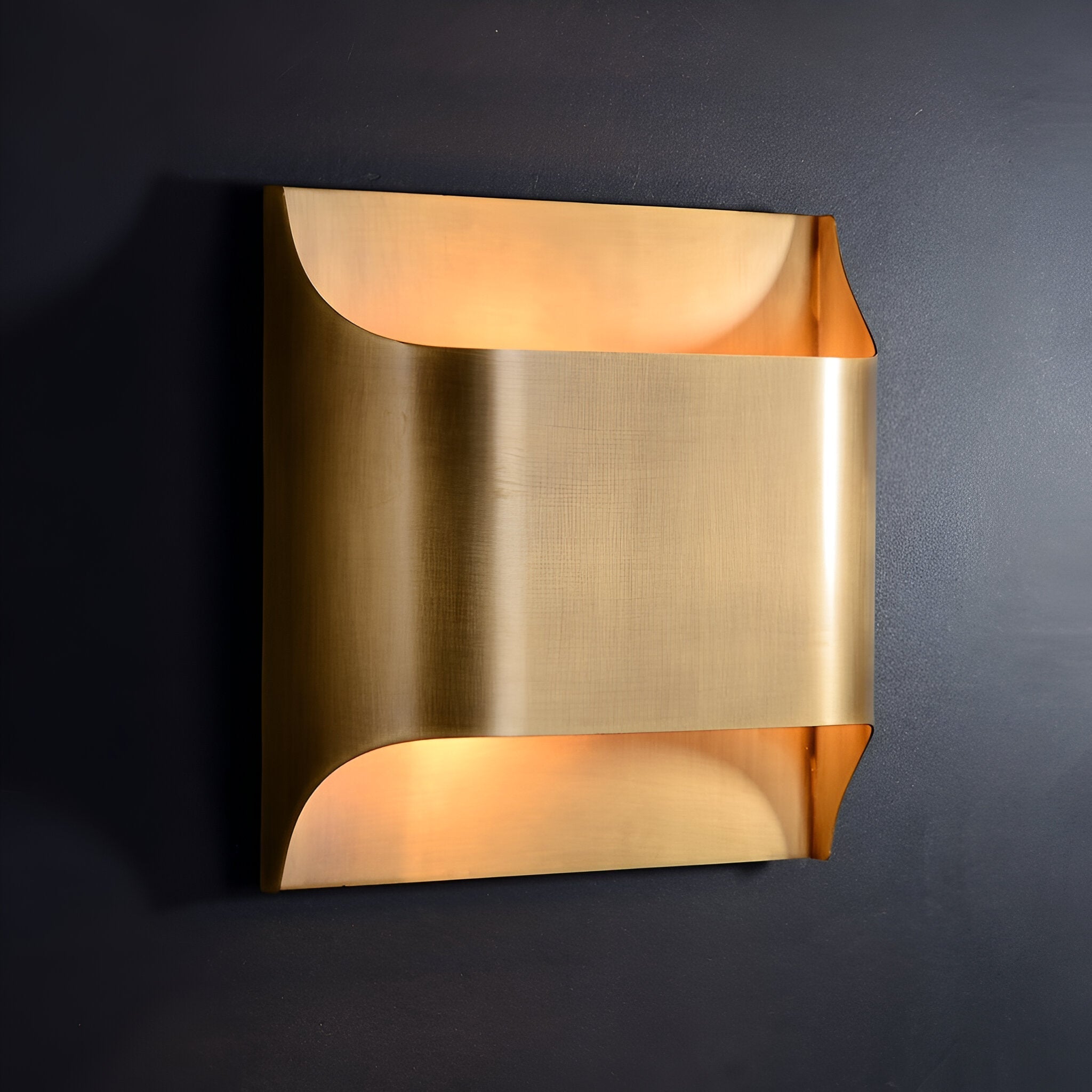 Luther Copper Double Lights Antique Style Wall Light