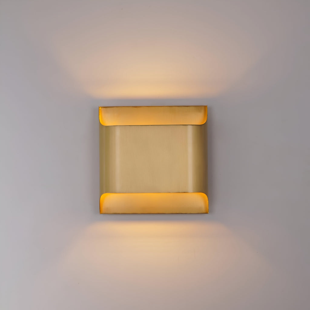 Luther Copper Double Lights Antique Style Wall Light