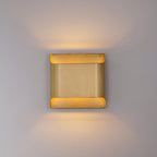 Luther Copper Double Lights Antique Style Wall Light