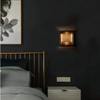 Luther Copper Double Lights Antique Style Wall Light