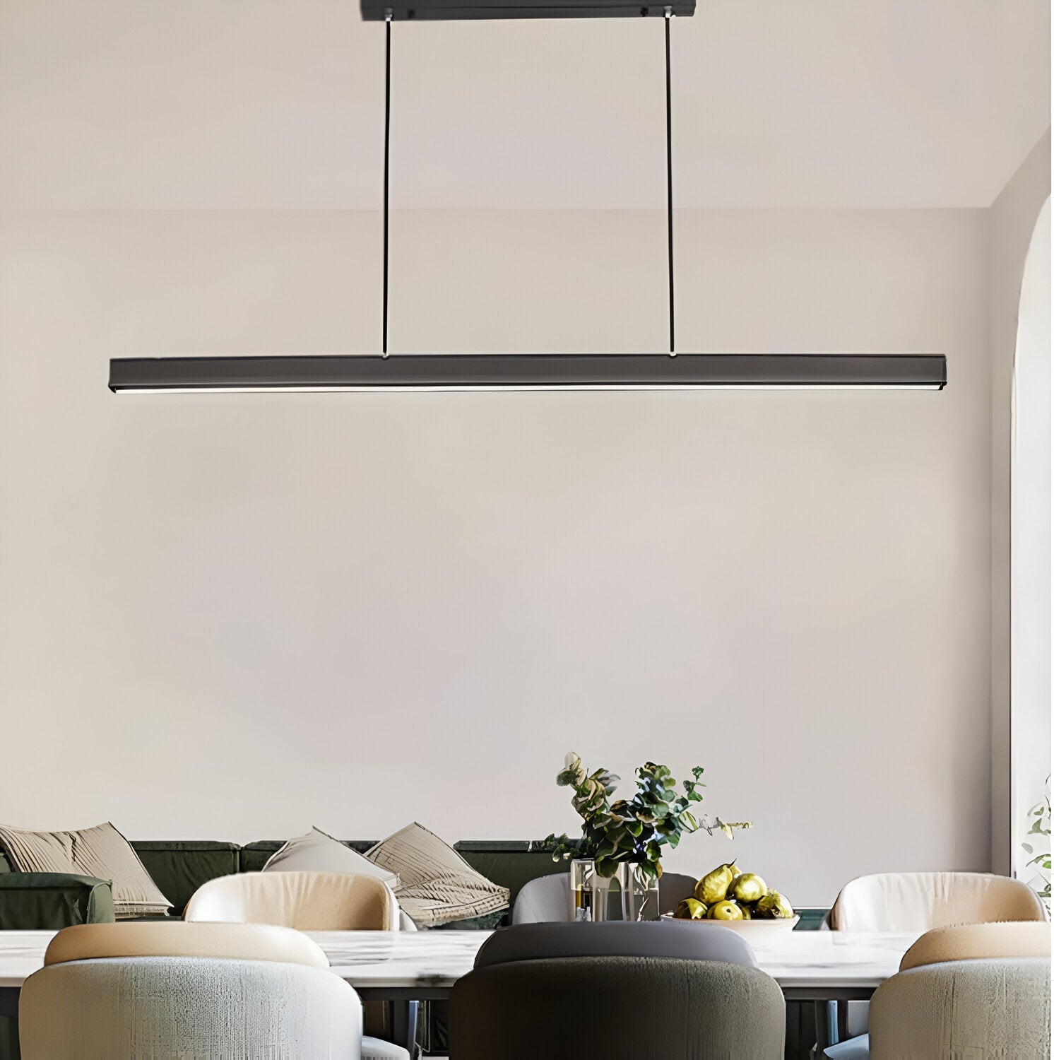 Luxury Nordic Acrylic Rowan LED Pendant Light