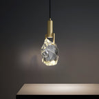 Luxury Nordic Crystal Copper Pendant Light