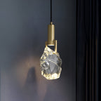 Luxury Nordic Crystal Copper Pendant Light