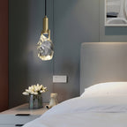 Luxury Nordic Crystal Copper Pendant Light