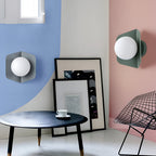 Macaroon Metal Nordic Modern Style LED Wall Light