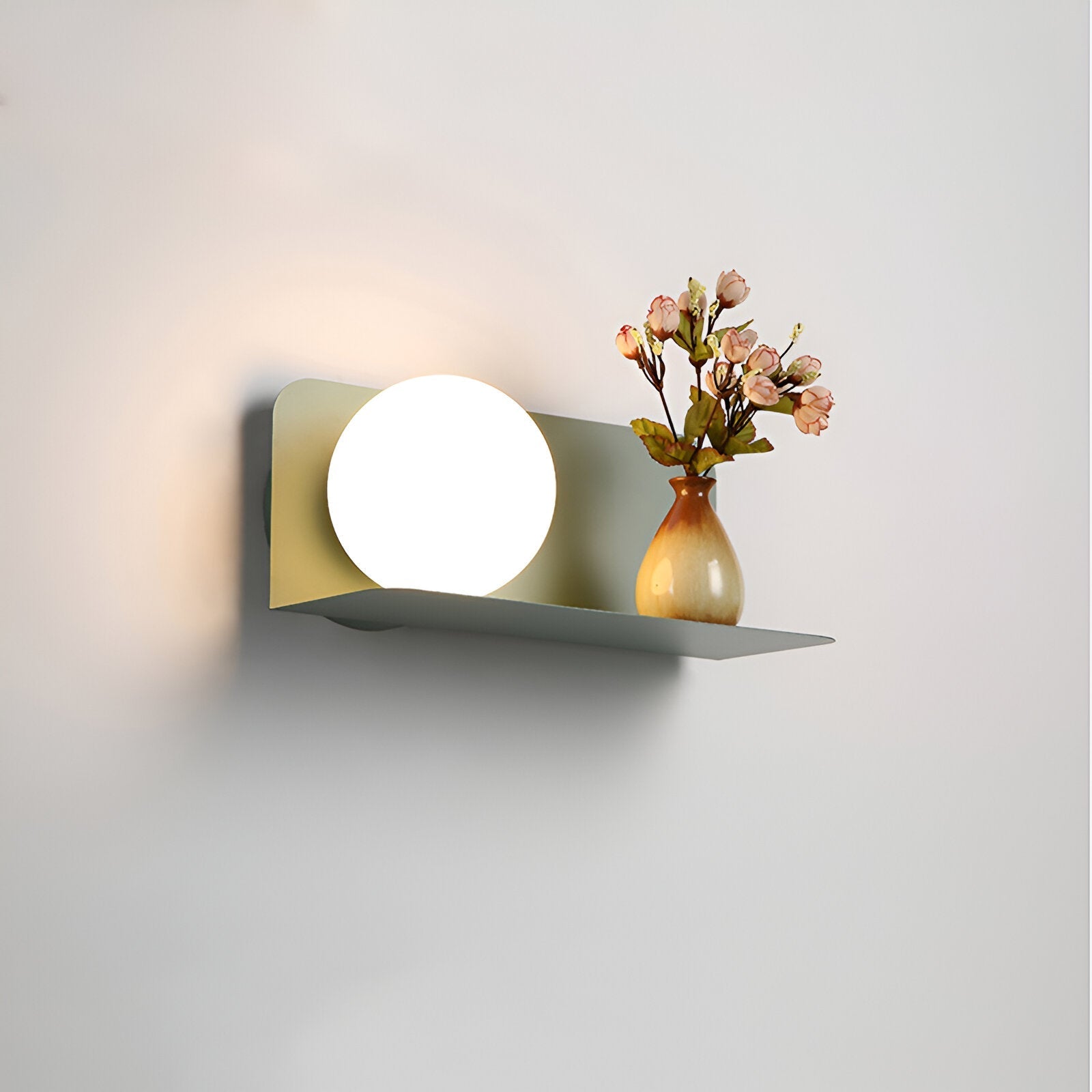 Macaroon Metal Nordic Modern Style LED Wall Light
