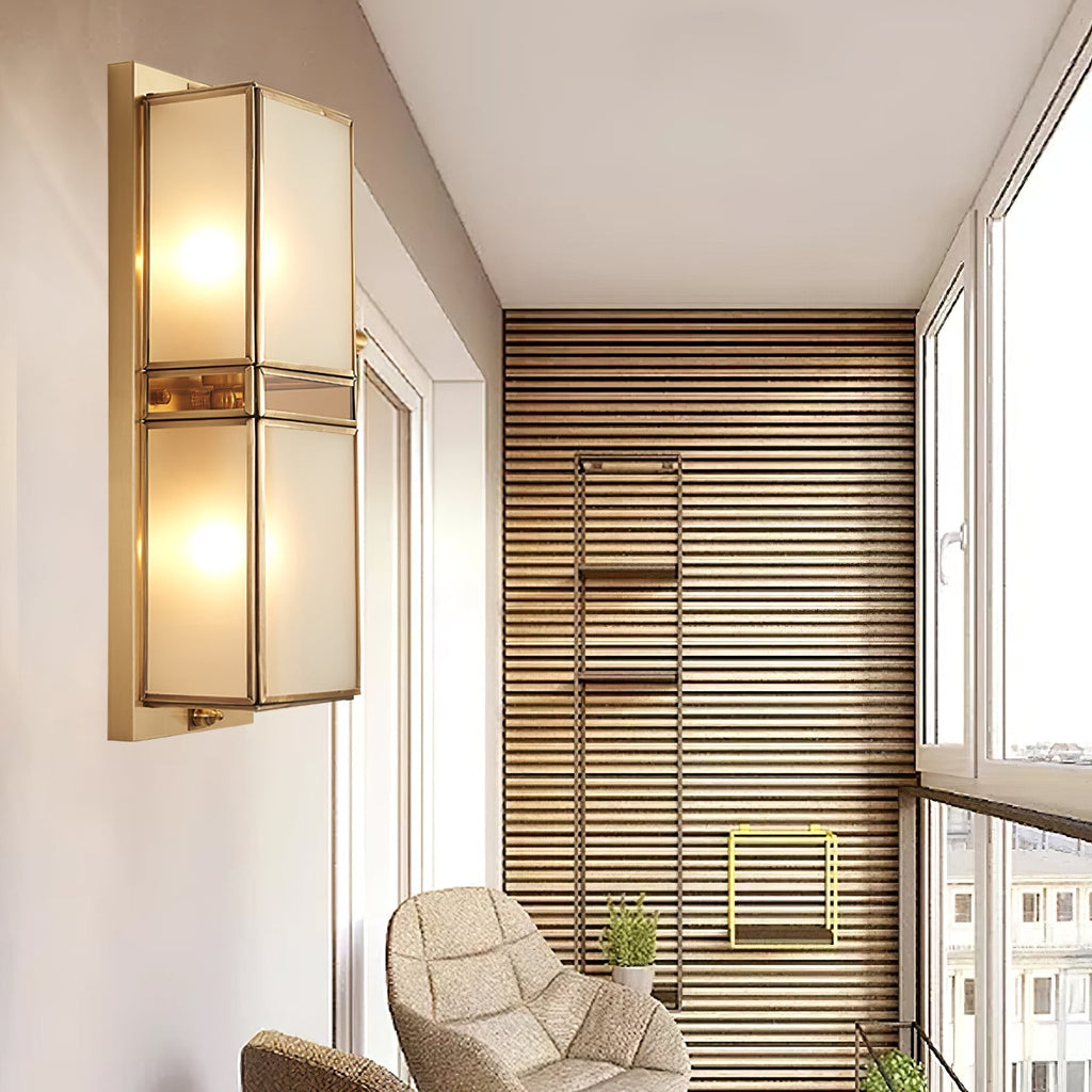 Retro Magari Brass IP65 Waterproof Outdoor Wall Light