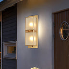 Retro Magari Brass IP65 Waterproof Outdoor Wall Light