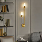 Nordic Modern Simplicity Iron & Acrylic Long Tube Wall Light