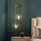 Nordic Modern Simplicity Iron & Acrylic Long Tube Wall Light