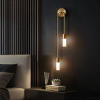 Nordic Modern Simplicity Iron & Acrylic Long Tube Wall Light