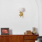 Milan Modern Alabaster Wall Light