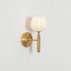 Milan Modern Alabaster Wall Light