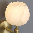 Milan Modern Alabaster Wall Light
