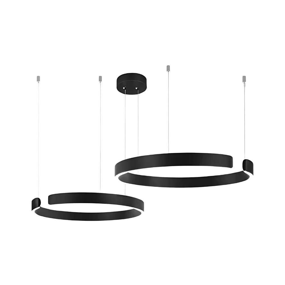 Circular Style Nordic Fused Aluminum Pendant Light