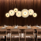 Modern Luxury Round Marble Alabaster Wall Light