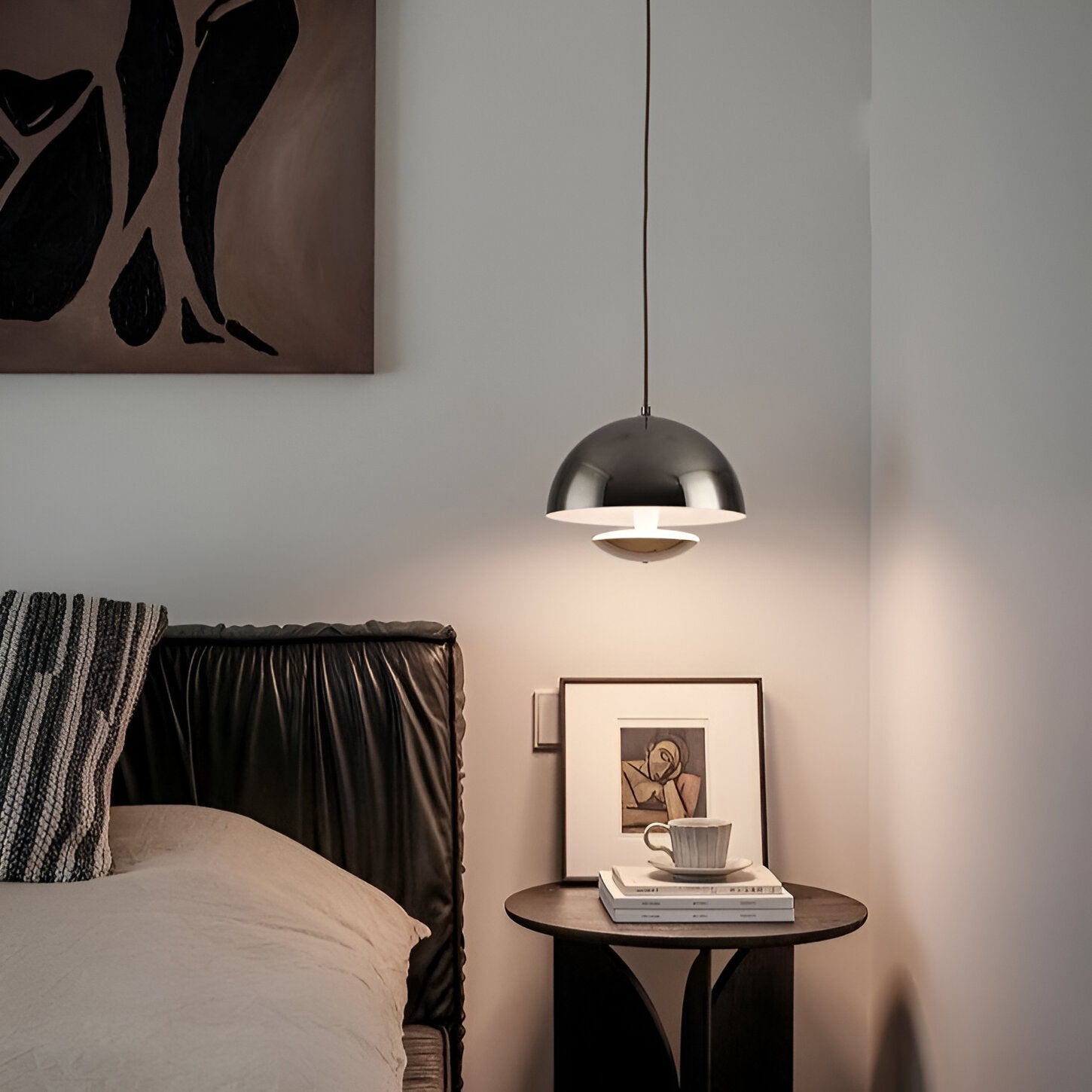 Modern Nordic Adjustable Cord LED Pendant Light