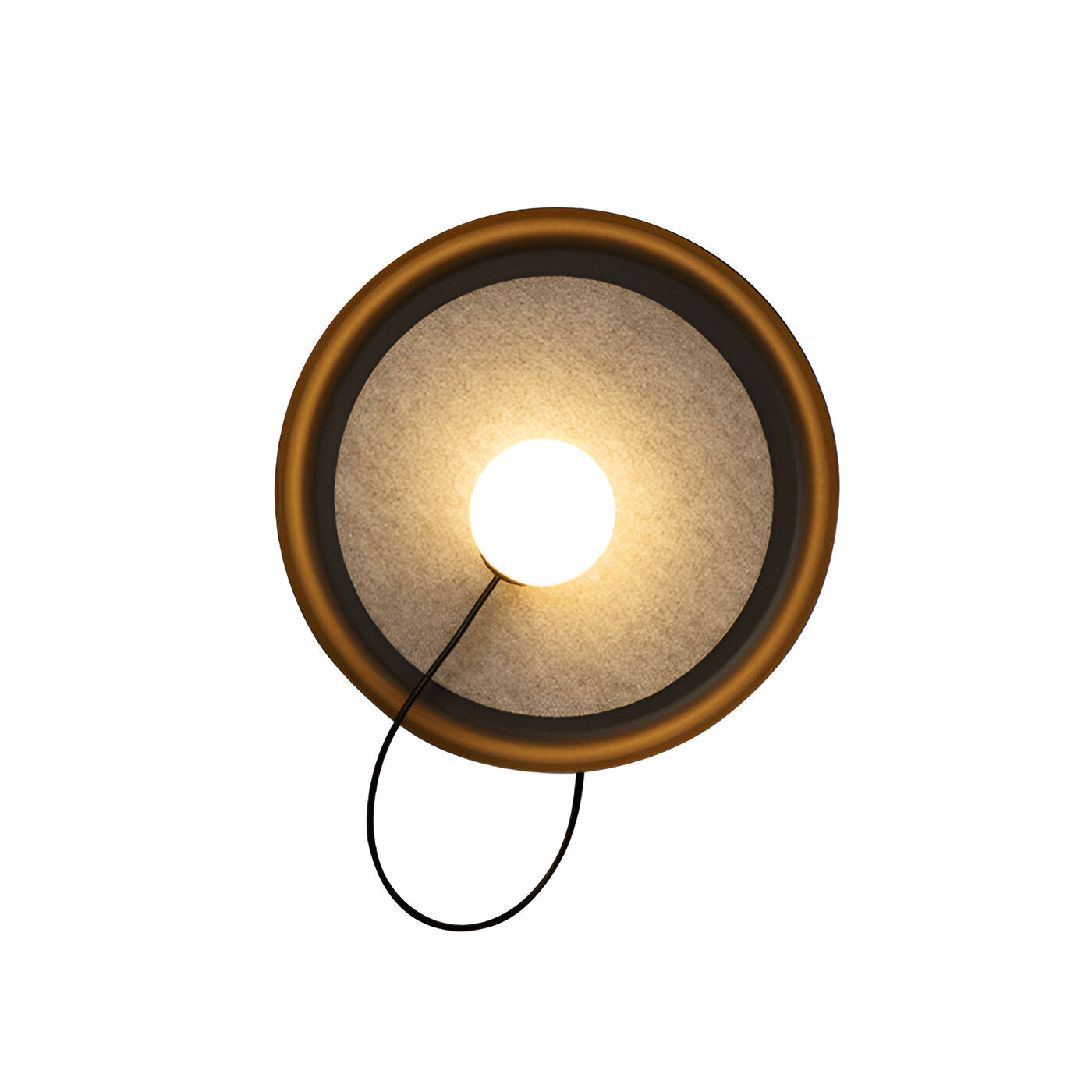 Nordic Modern Adjustable Circular Iron Wall Light