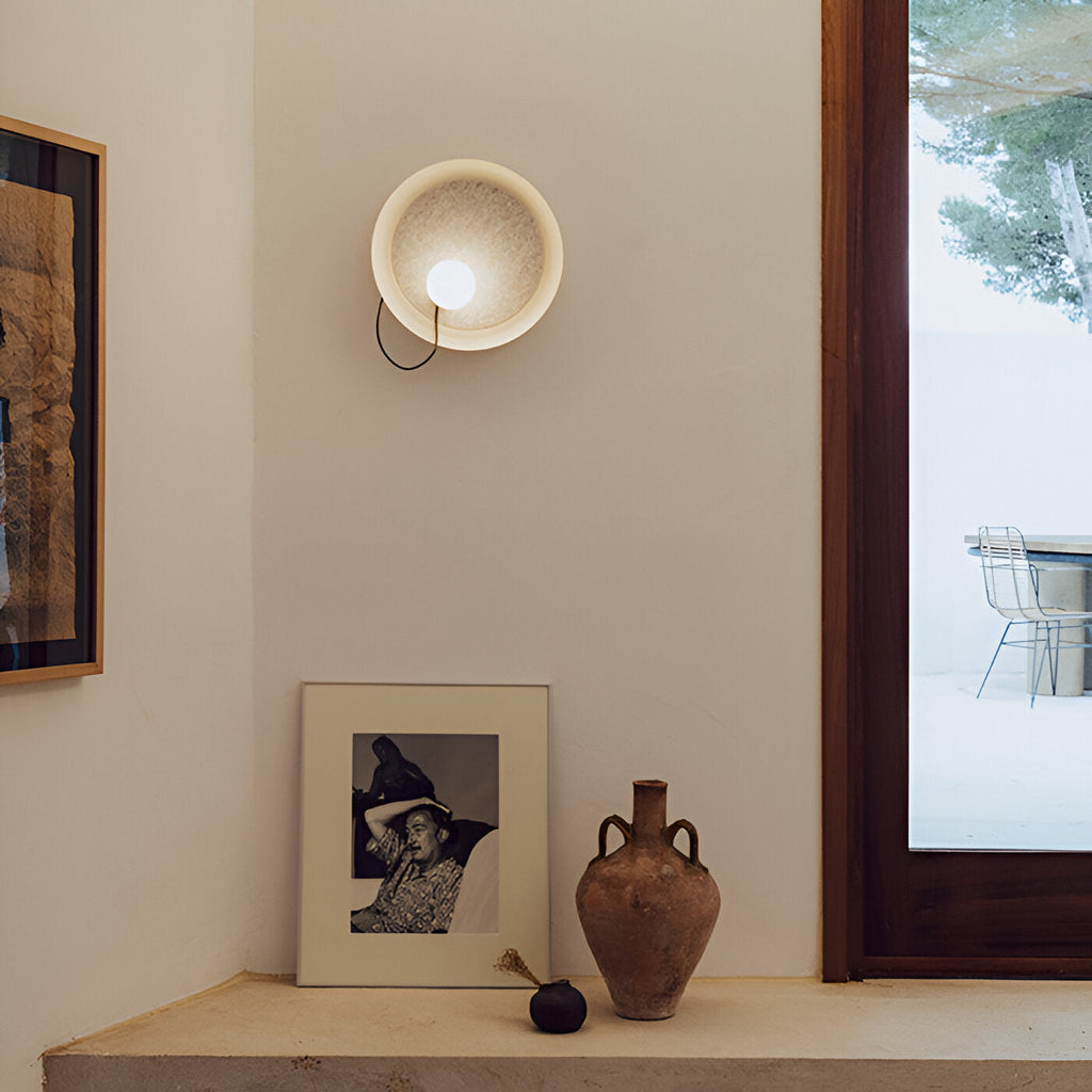 Nordic Modern Adjustable Circular Iron Wall Light