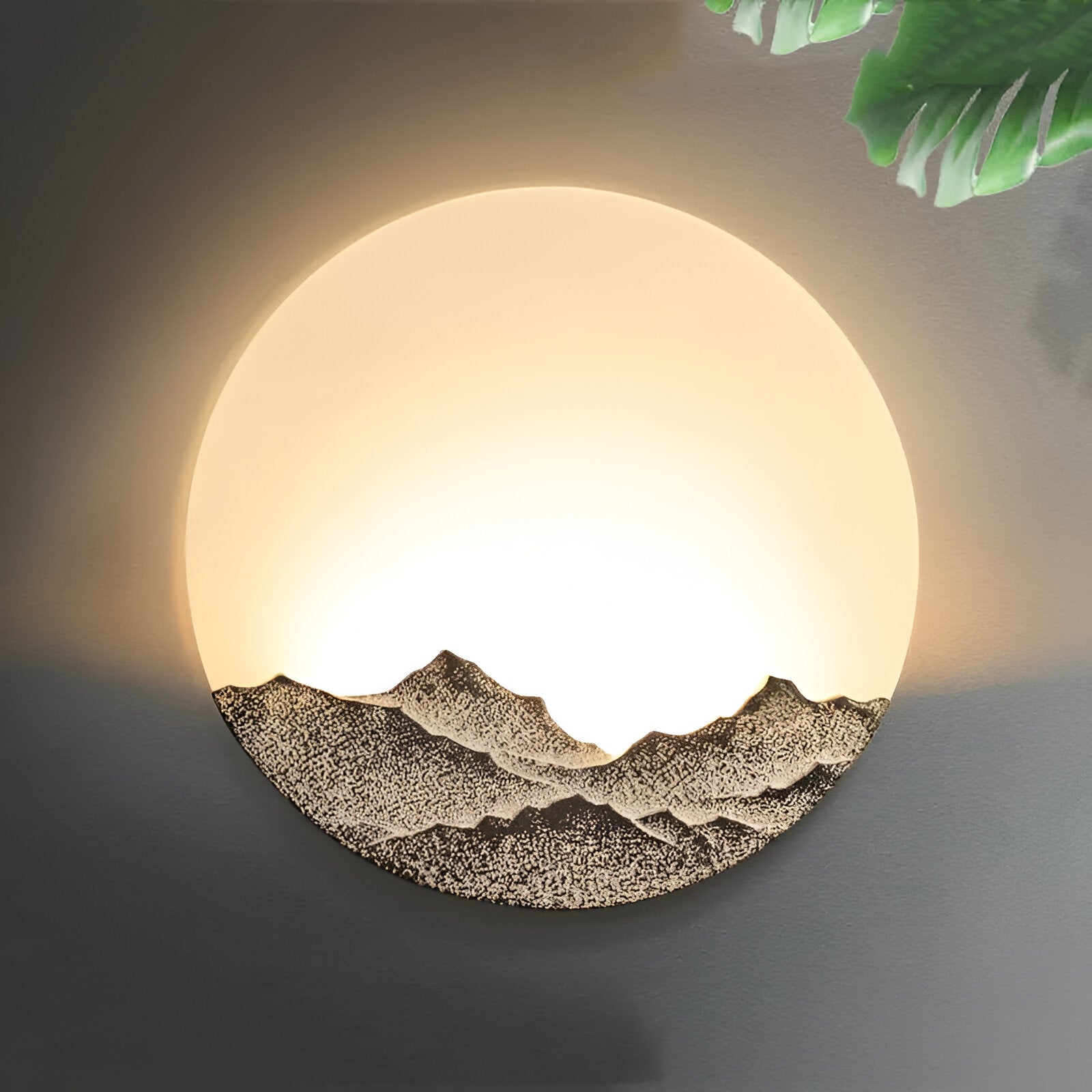 Modern Moon Wall Light