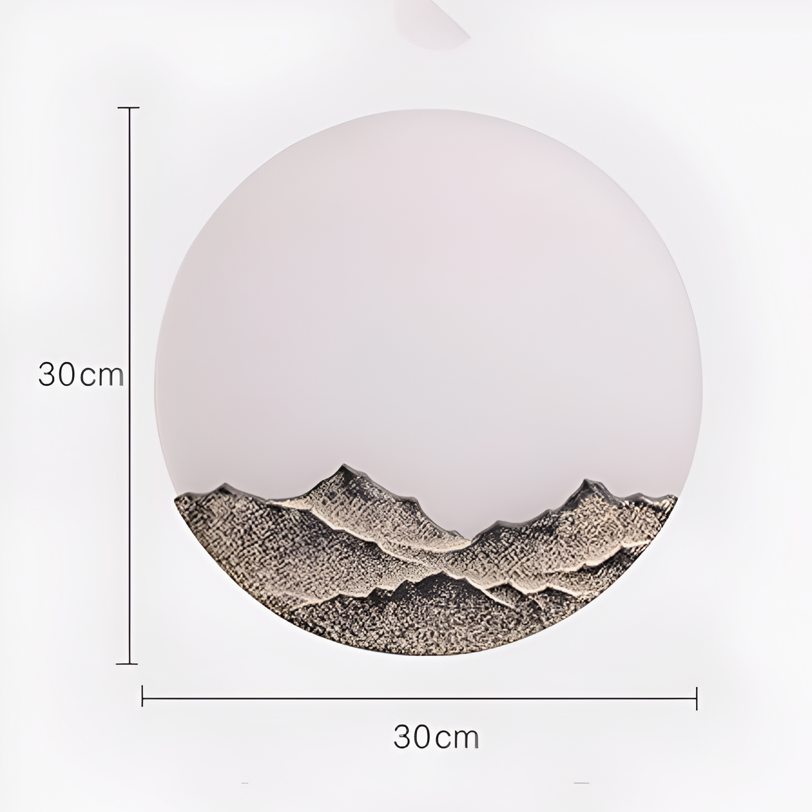 Modern Moon Wall Light