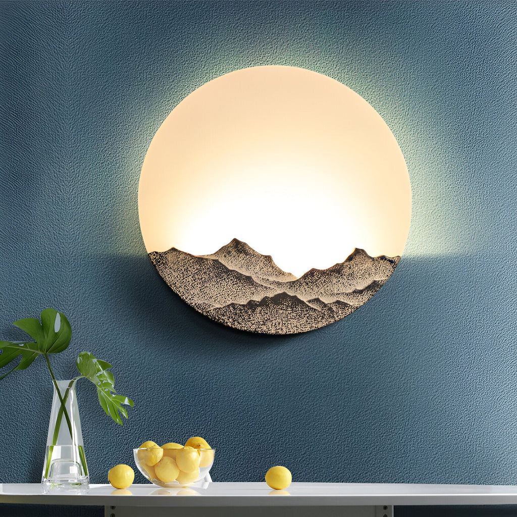 Modern Moon Wall Light