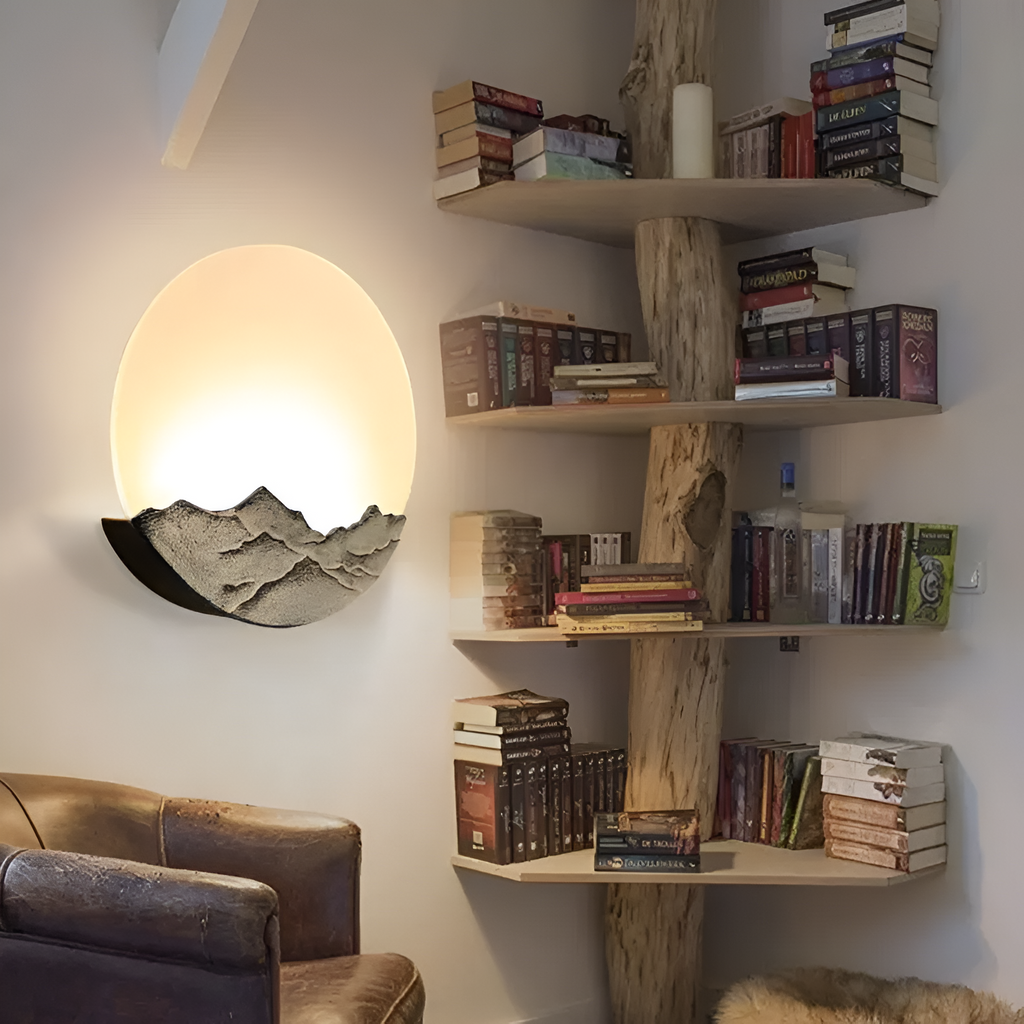 Modern Moon Wall Light