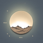 Modern Moon Wall Light