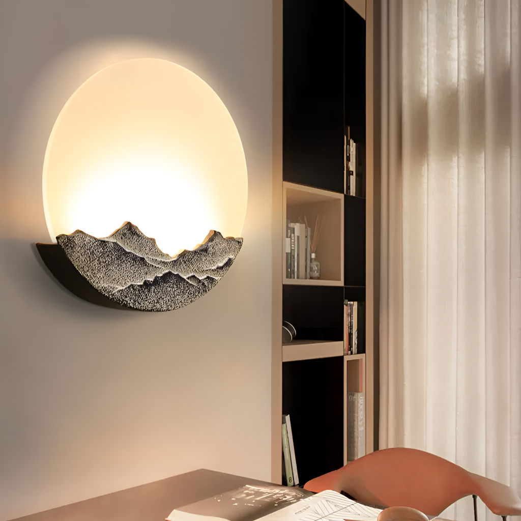 Modern Moon Wall Light