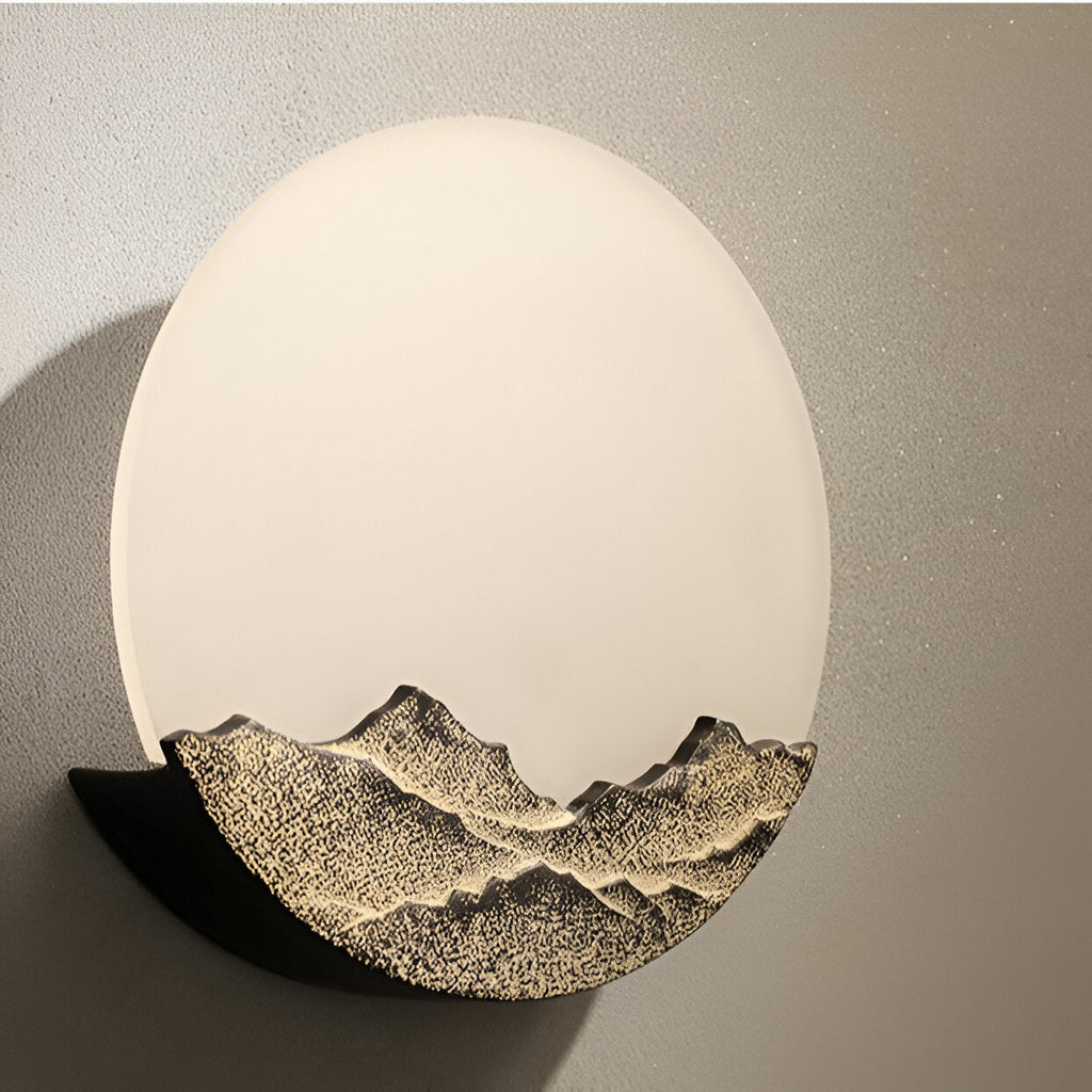 Modern Moon Wall Light