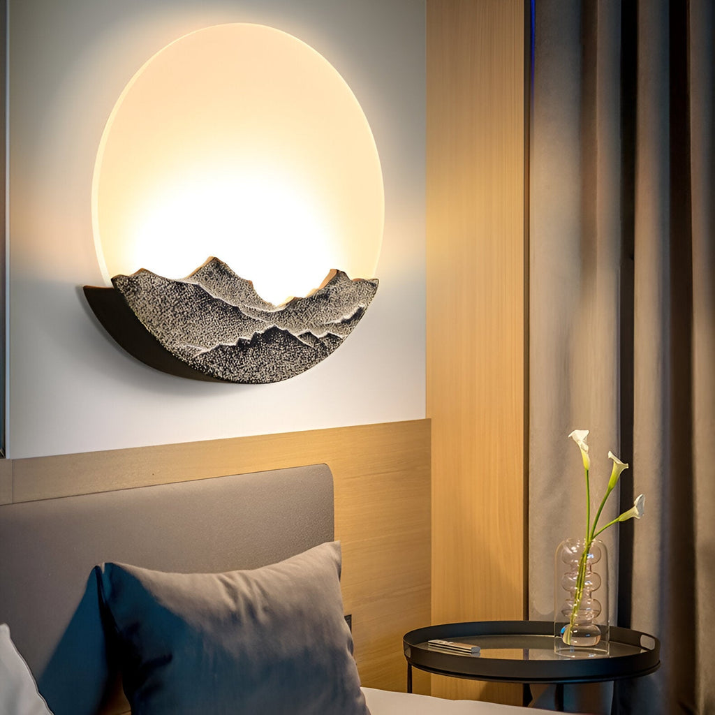 Modern Moon Wall Light