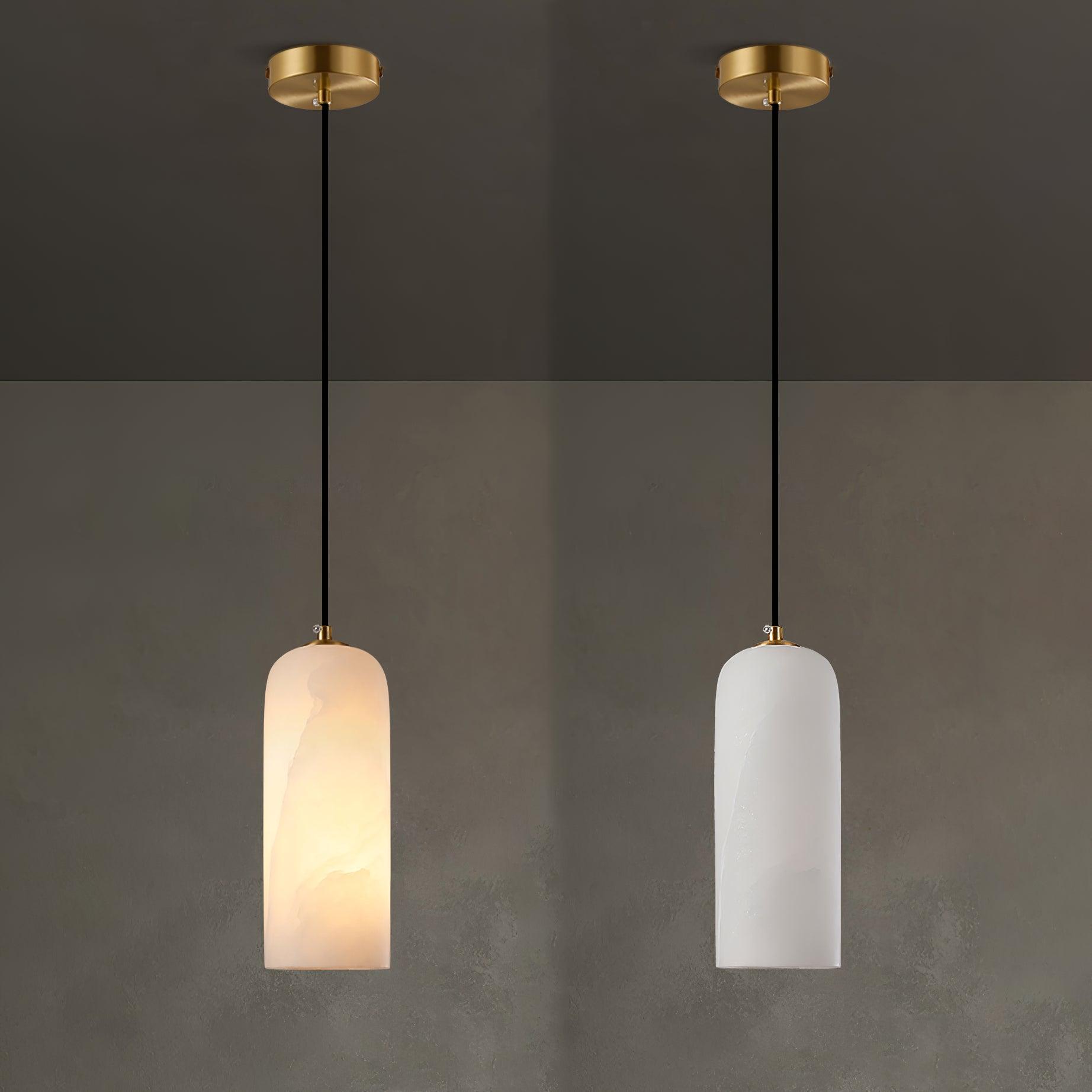 Nordic Modern  Alabaster Monty Pendant Light