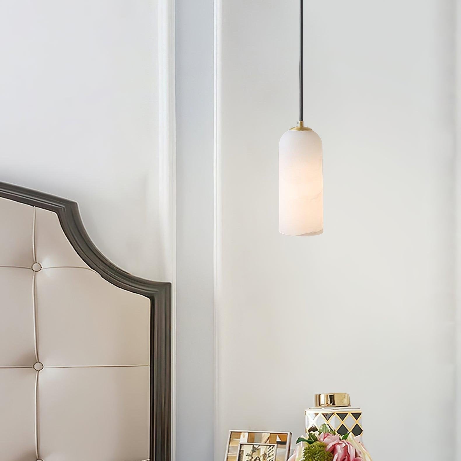 Nordic Modern  Alabaster Monty Pendant Light