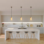 Nordic Modern  Alabaster Monty Pendant Light