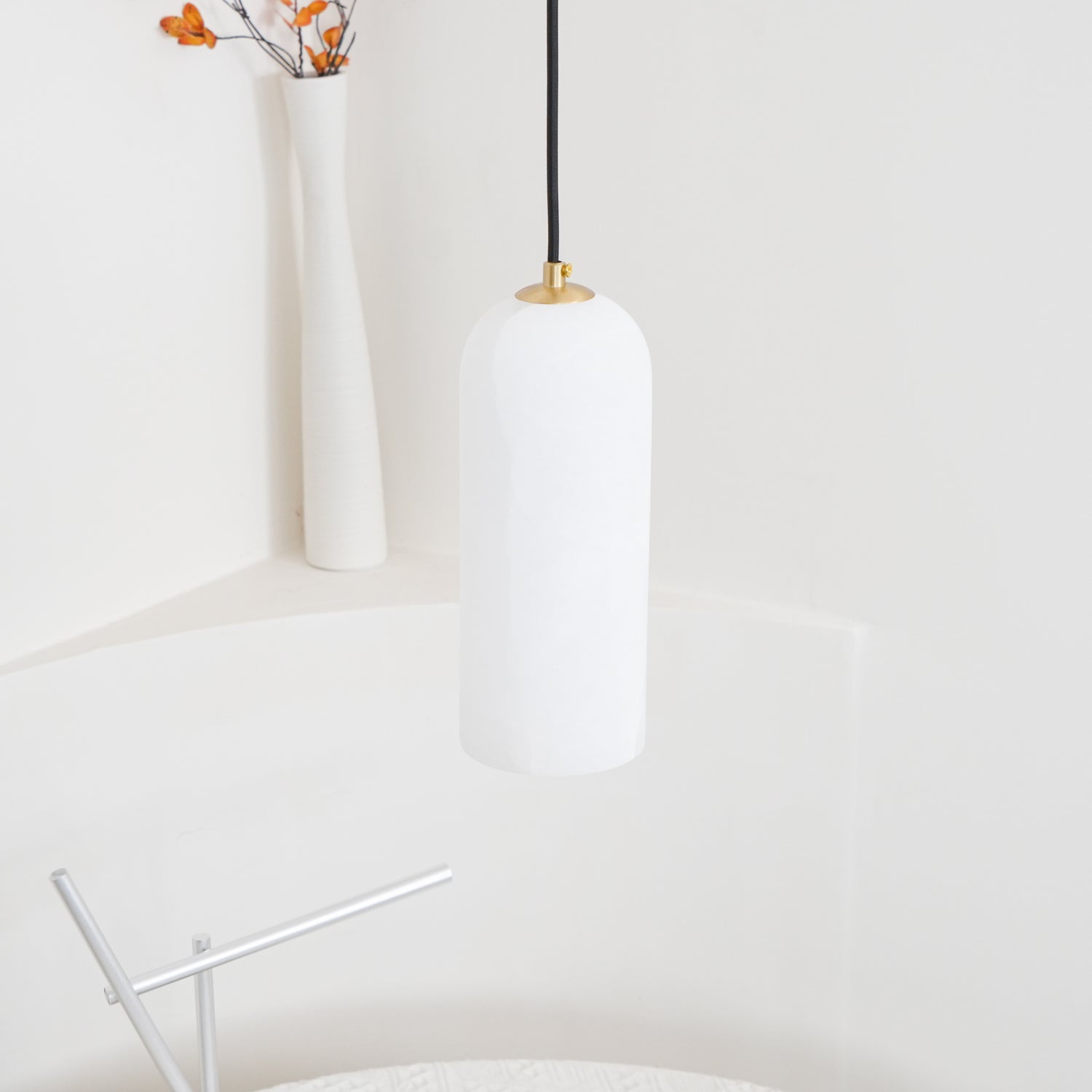 Nordic Modern  Alabaster Monty Pendant Light