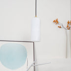 Nordic Modern  Alabaster Monty Pendant Light