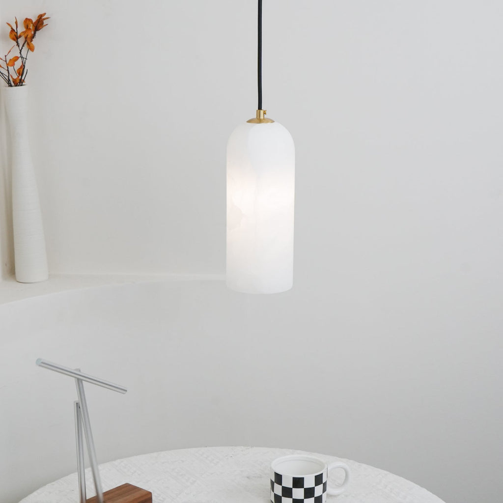 Nordic Modern  Alabaster Monty Pendant Light