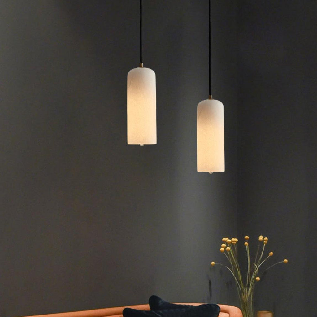 Nordic Modern  Alabaster Monty Pendant Light