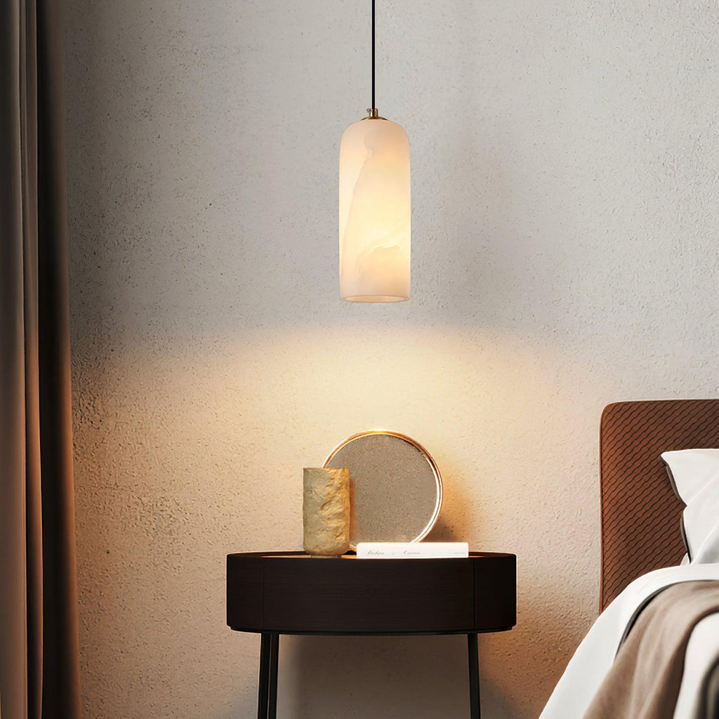 Nordic Modern  Alabaster Monty Pendant Light