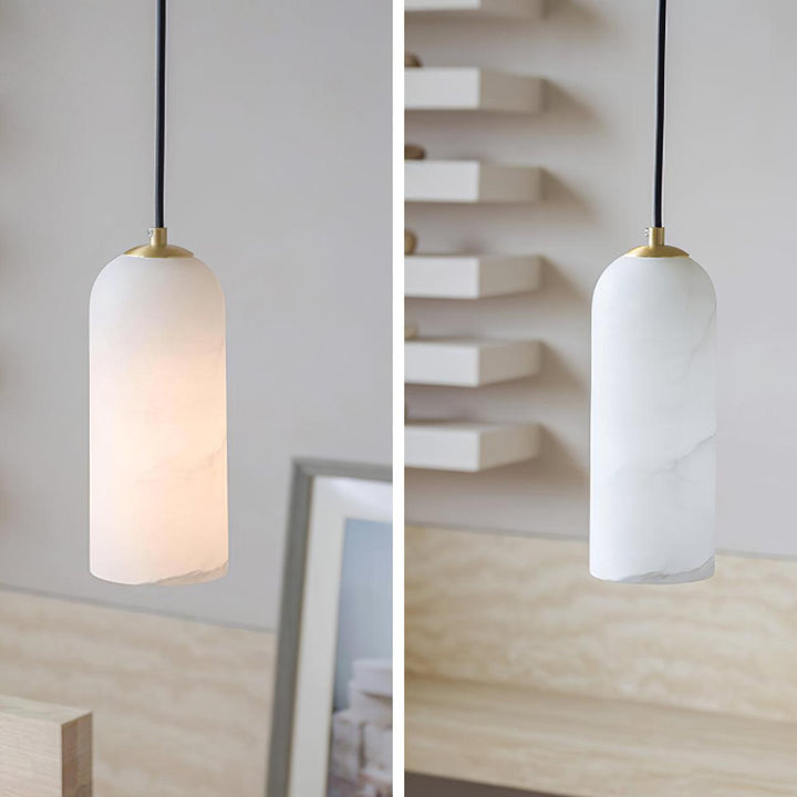 Nordic Modern  Alabaster Monty Pendant Light