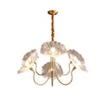 Blossom of Light Glass Chandelier