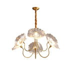 Blossom of Light Glass Chandelier