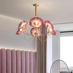 Blossom of Light Glass Chandelier
