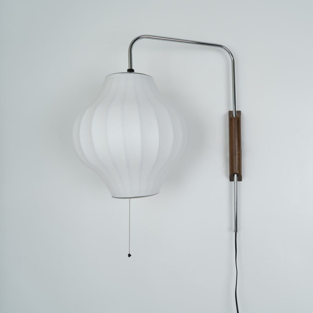 Japandi Silk Design Nelson Wall Light