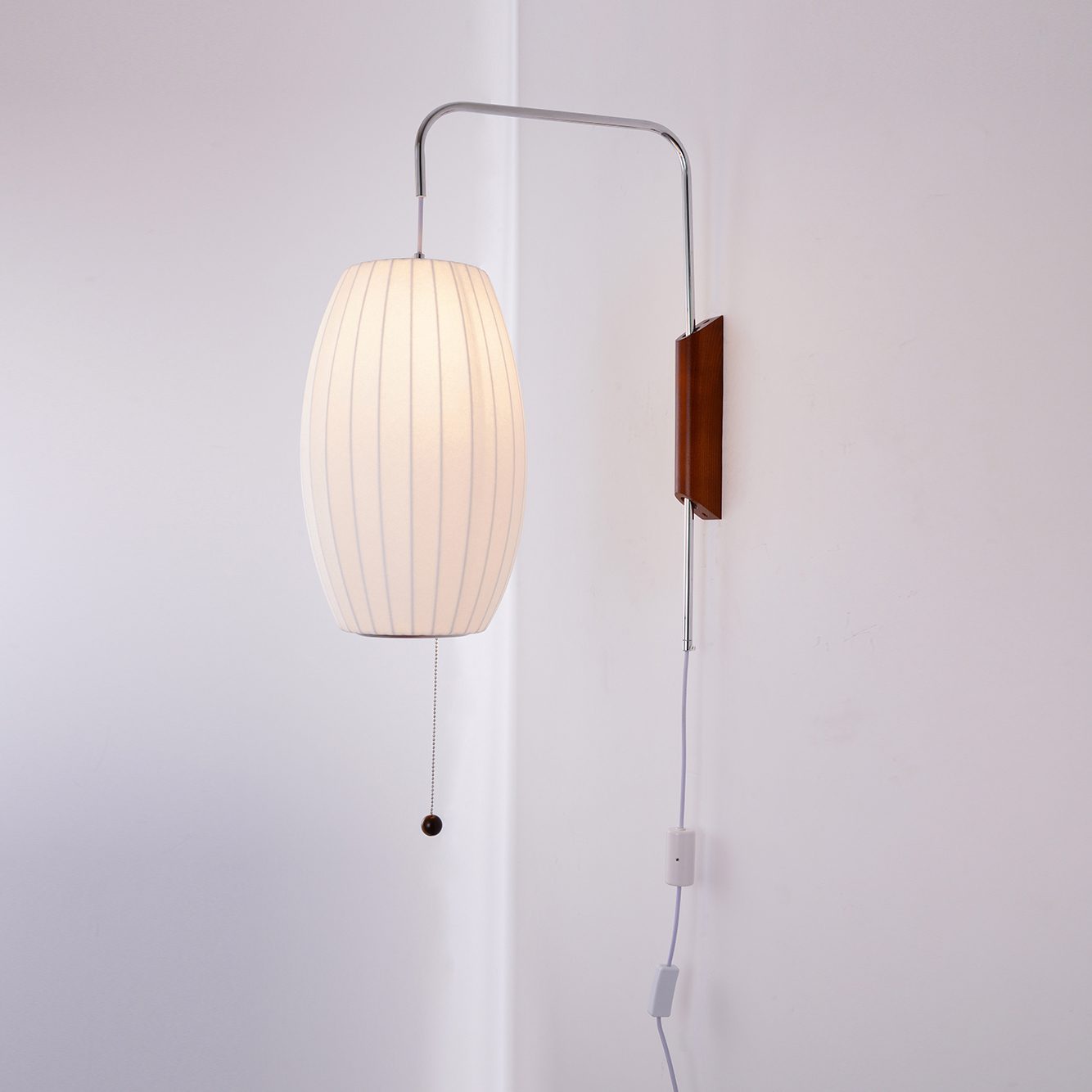 Japandi Silk Design Nelson Wall Light