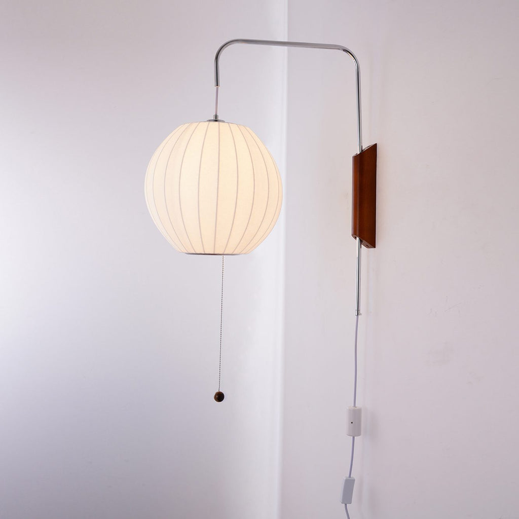 Japandi Silk Design Nelson Wall Light