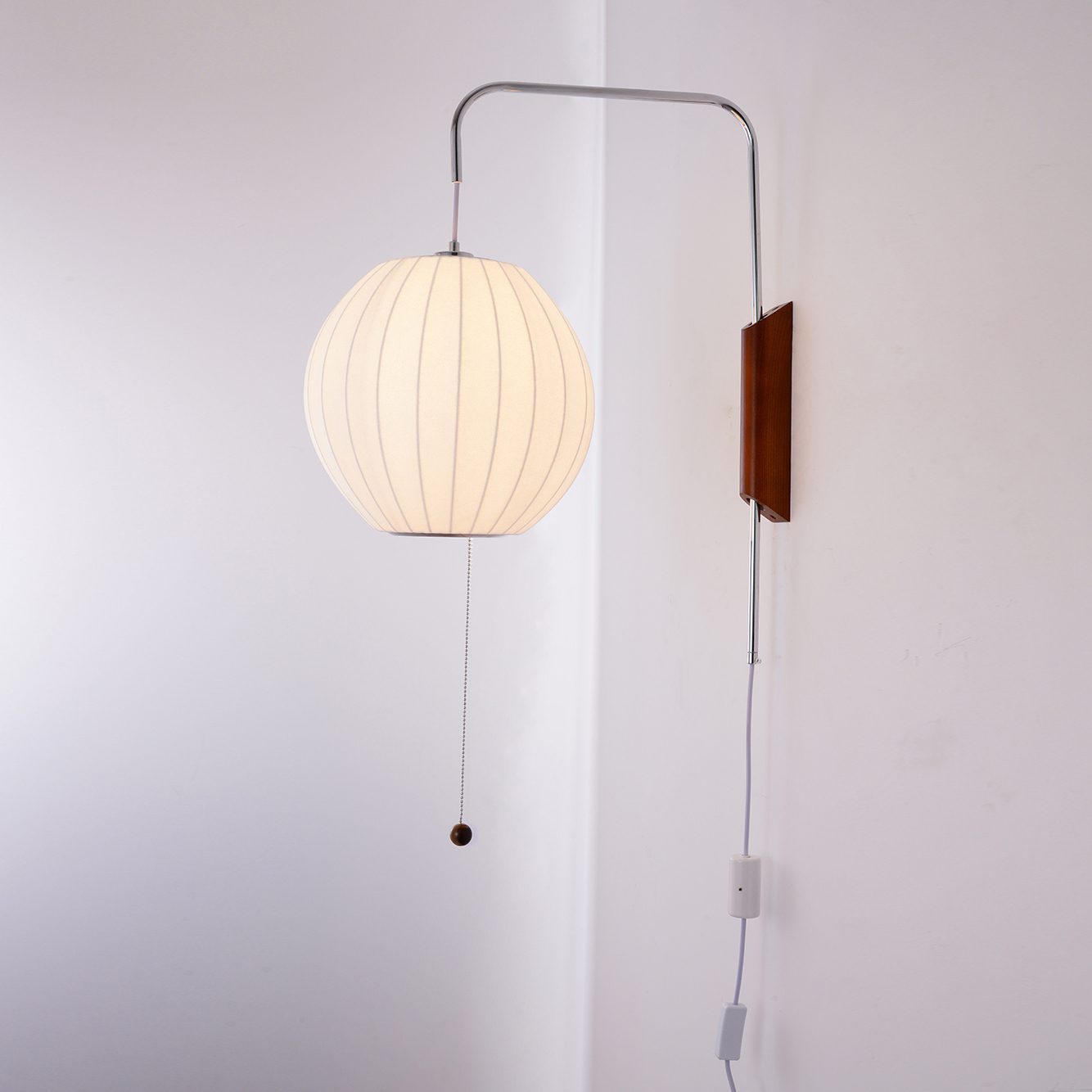 Japandi Silk Design Nelson Wall Light